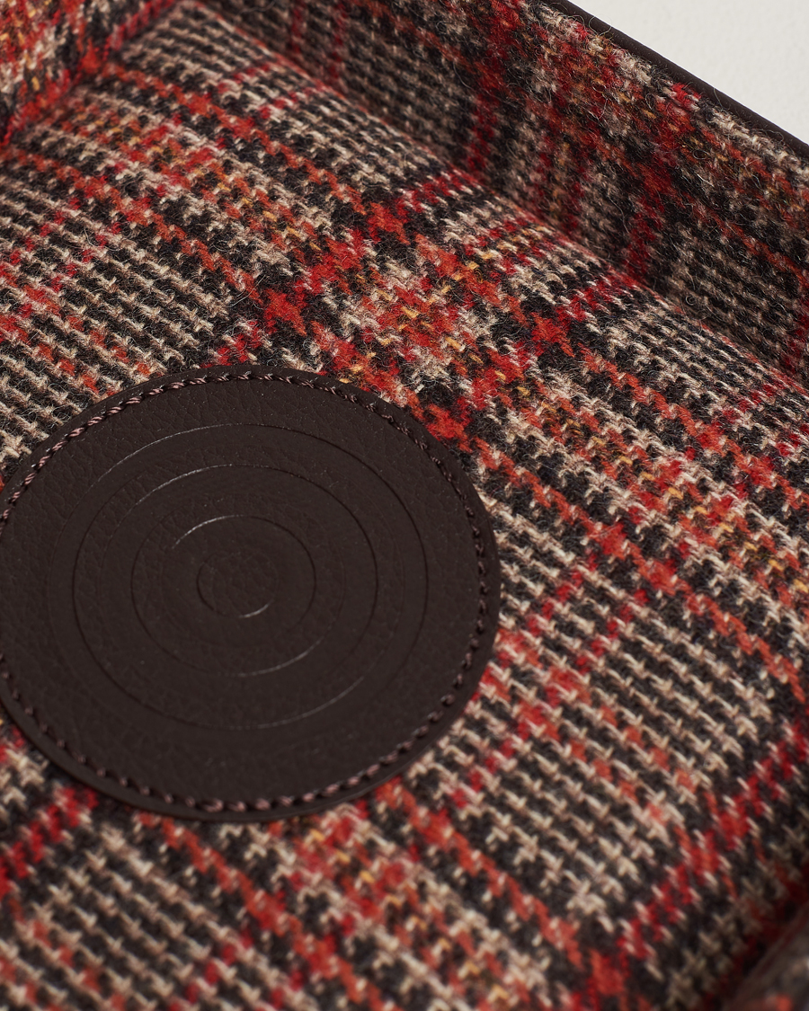 Herren | WOLF WM Brown Coin Tray Tweed Brown | WOLF | WM Brown Coin Tray Tweed Brown