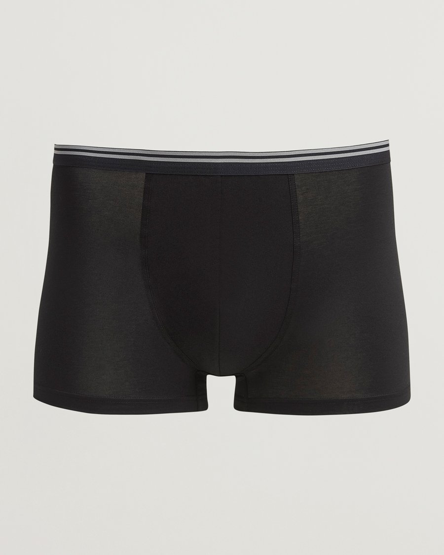 Herren | Unterwäsche | Zimmerli of Switzerland | Pure Comfort Boxer Shorts Black