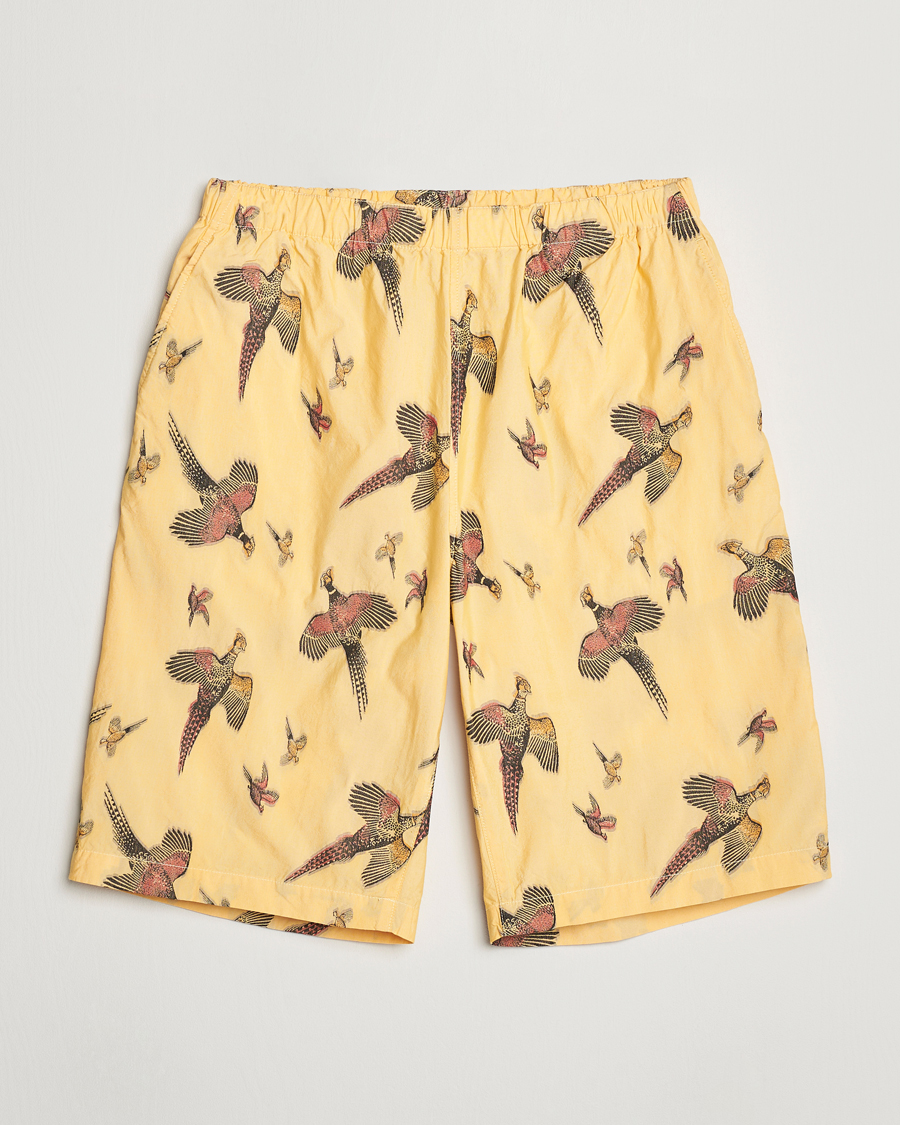 Herren |  | BEAMS PLUS | Duck Jacquard Easy Shorts Yellow