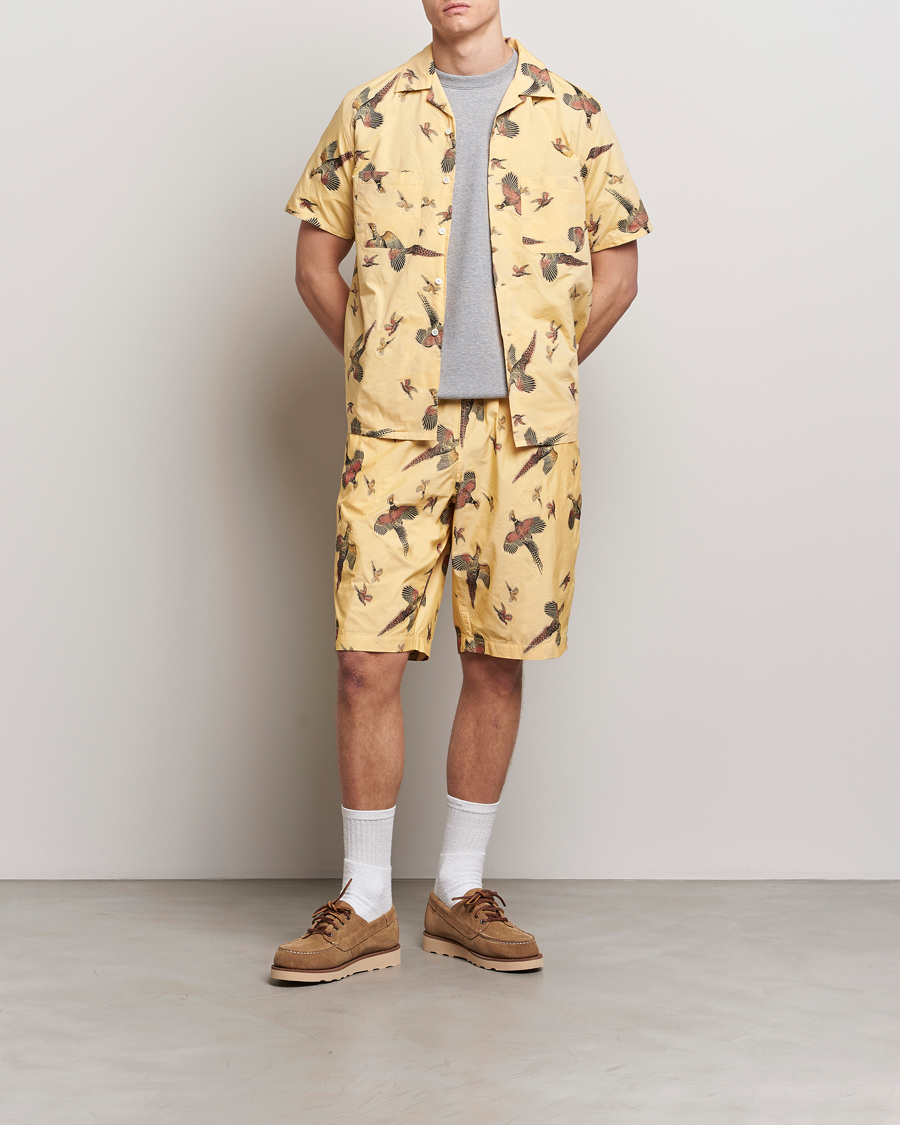 Herren | Shorts | BEAMS PLUS | Duck Jacquard Easy Shorts Yellow