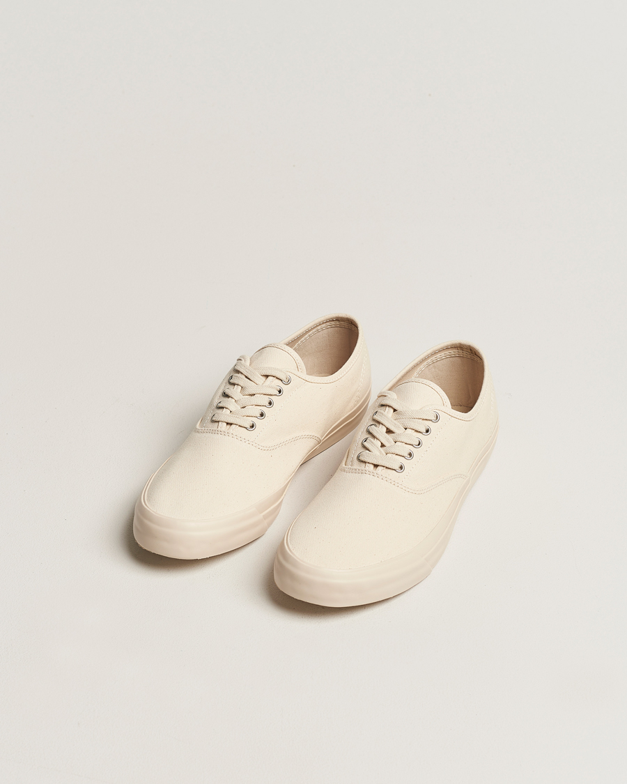 Men |  | BEAMS PLUS | x Sperry Canvas Sneakers Ivory