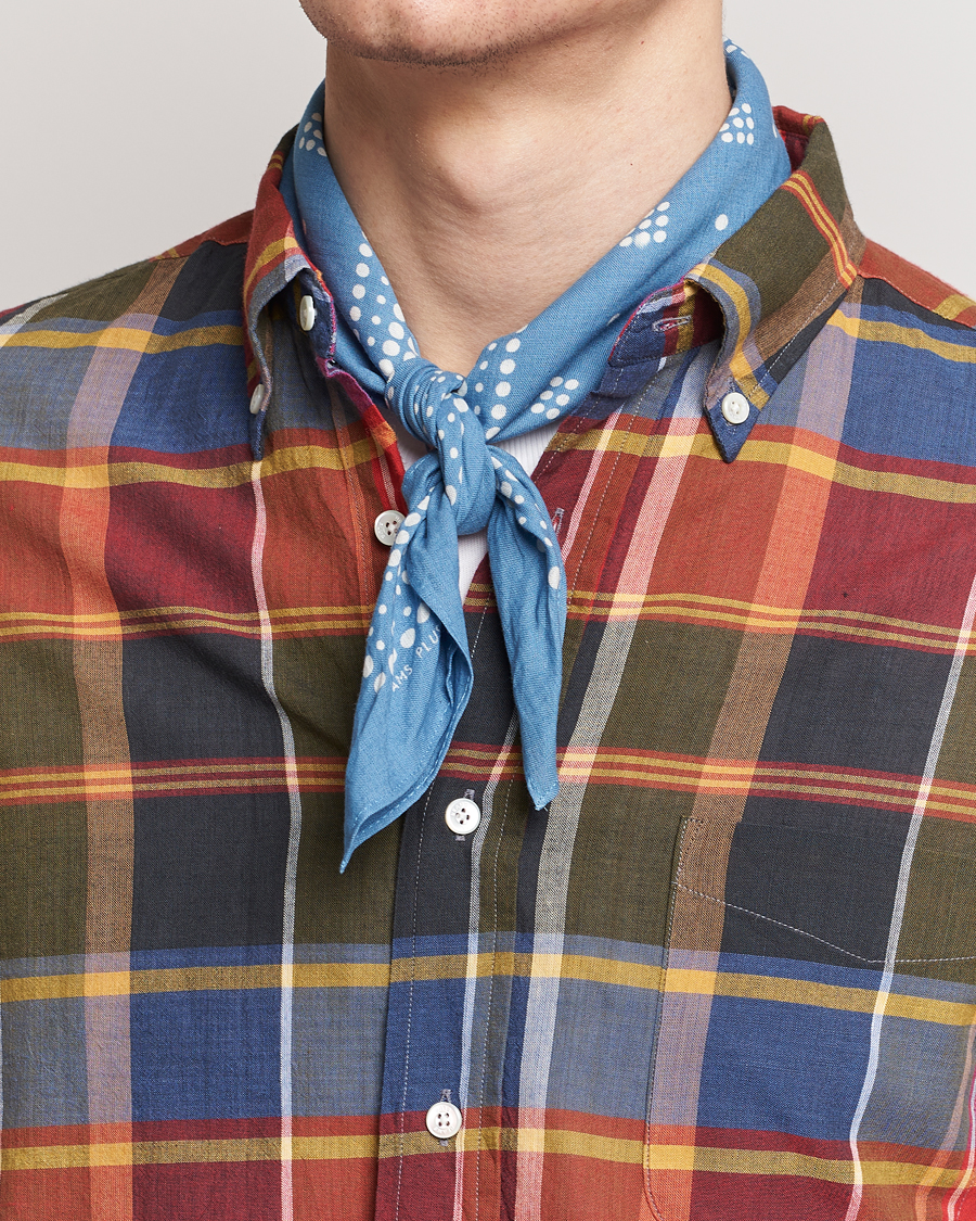 Herr |  | BEAMS PLUS | 2-Pack Bandanas Sax Blue