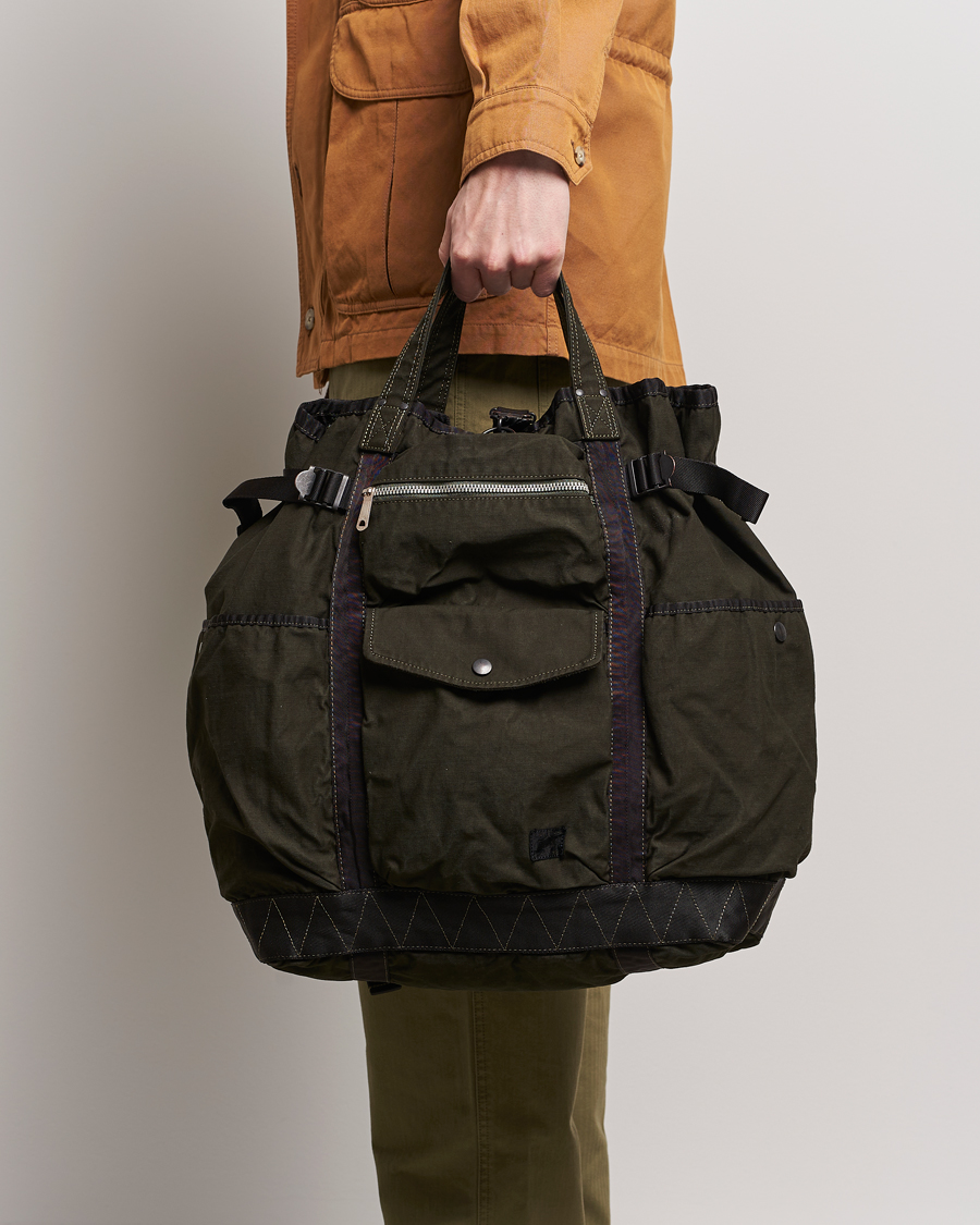 Herren | Porter-Yoshida & Co. | Porter-Yoshida & Co. | Crag 2Way Rucksack Khaki