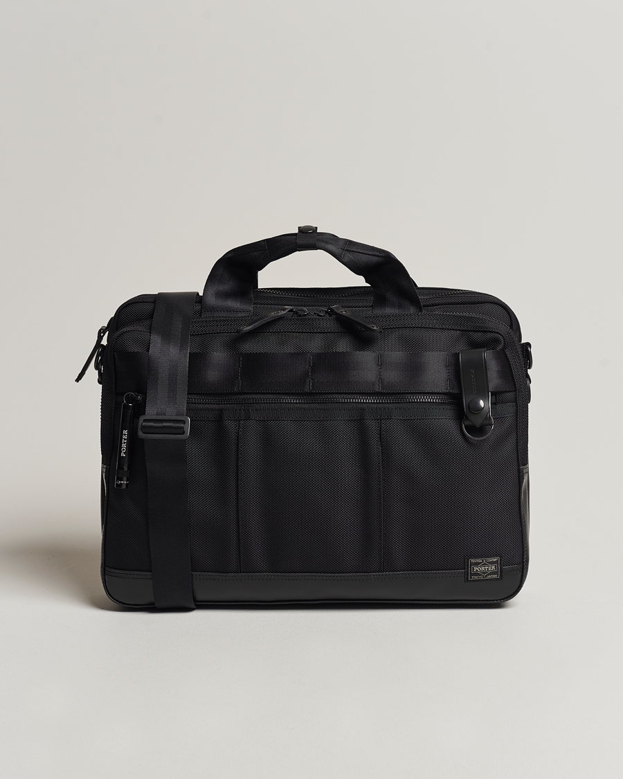 Herren | Taschen | Porter-Yoshida & Co. | Heat 2Way Briefcase Black