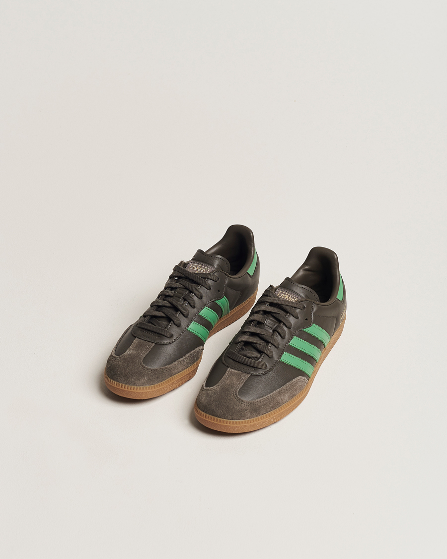 Herren | Sneaker mit niedrigem Schaft | adidas Originals | Samba OG Sneaker Brown/Green