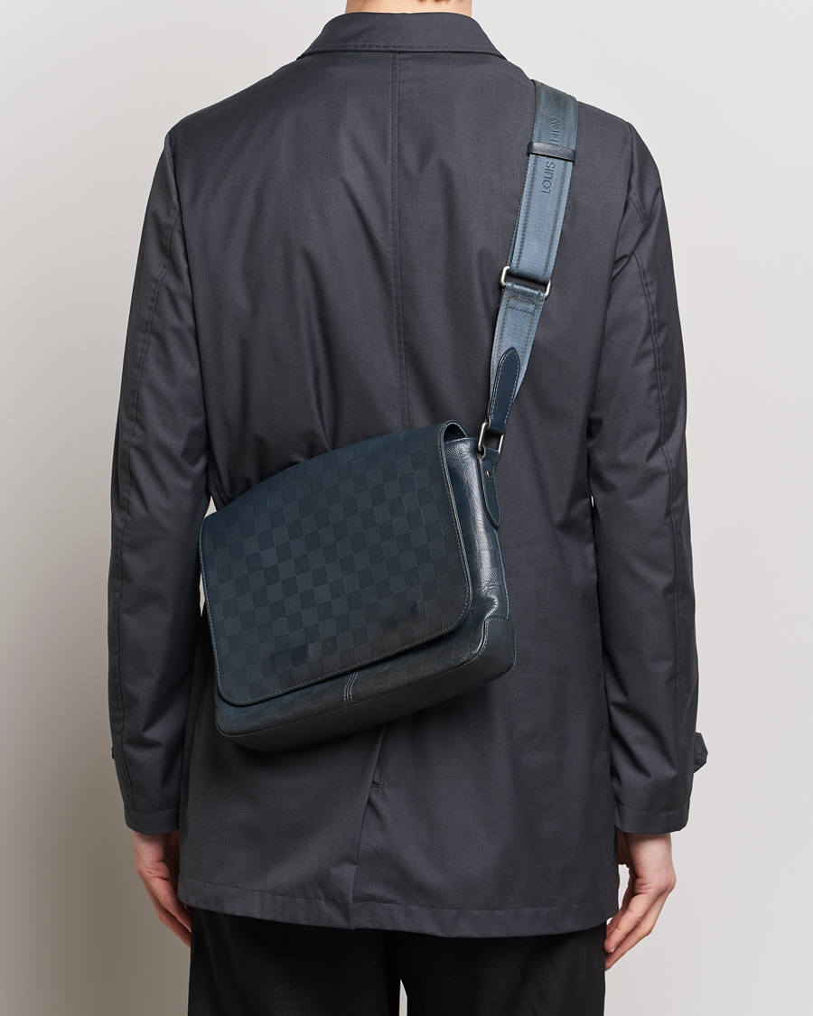 Men |  | Louis Vuitton Pre-Owned | District PM Messenger Bag Damier Infini 