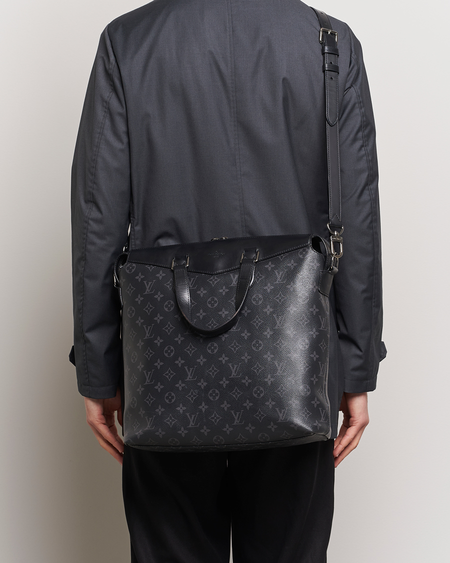 Herren | Louis Vuitton Pre-Owned Explorer Tote Bag Monogram Eclipse | Louis Vuitton Pre-Owned | Explorer Tote Bag Monogram Eclipse