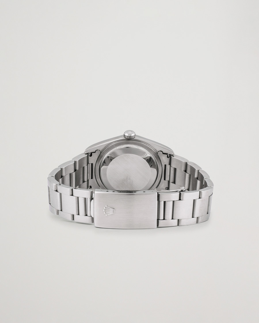 Herren | Rolex Pre-Owned Datejust 16200 Oystert Perpetual Steel Silver | Rolex Pre-Owned | Datejust 16200 Oystert Perpetual Steel Silver
