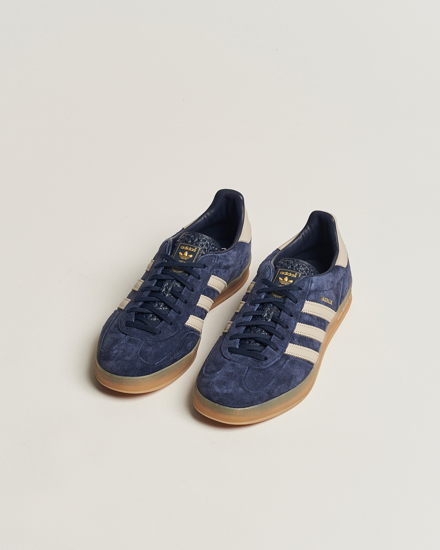 Herren | Sneaker mit niedrigem Schaft | adidas Originals | Gazelle Indoor Sneaker Blue/Beige