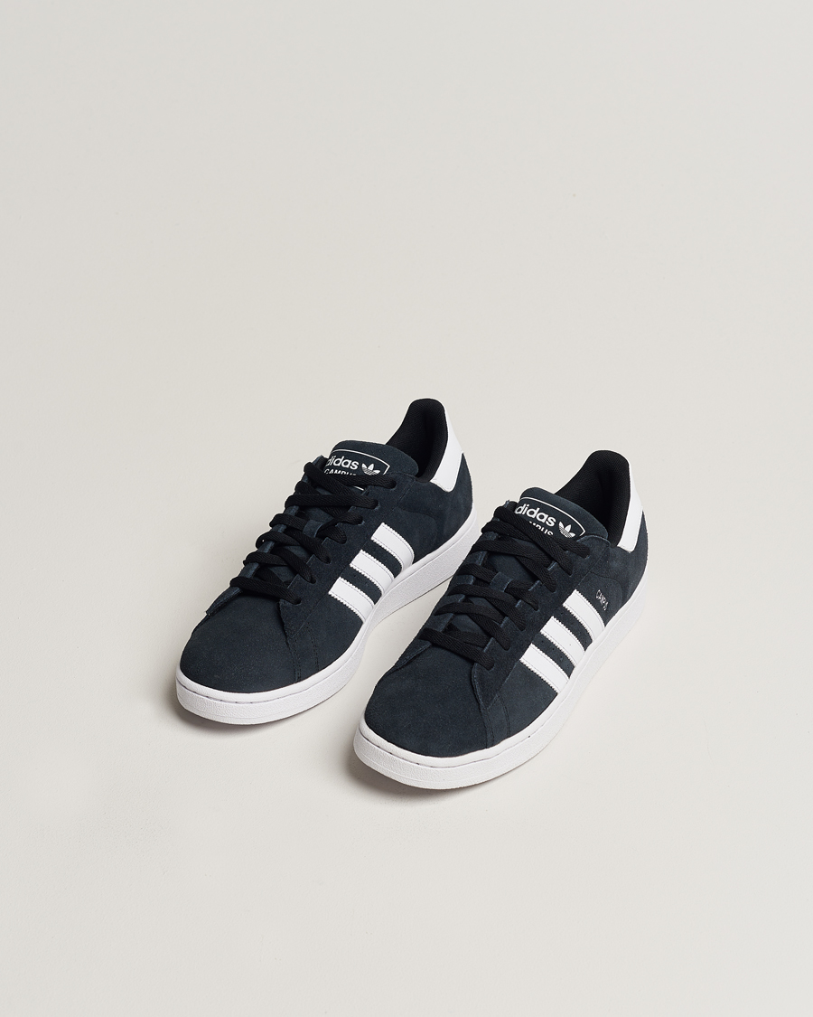 Herren | Wildlederschuhe | adidas Originals | Campus Sneaker Black