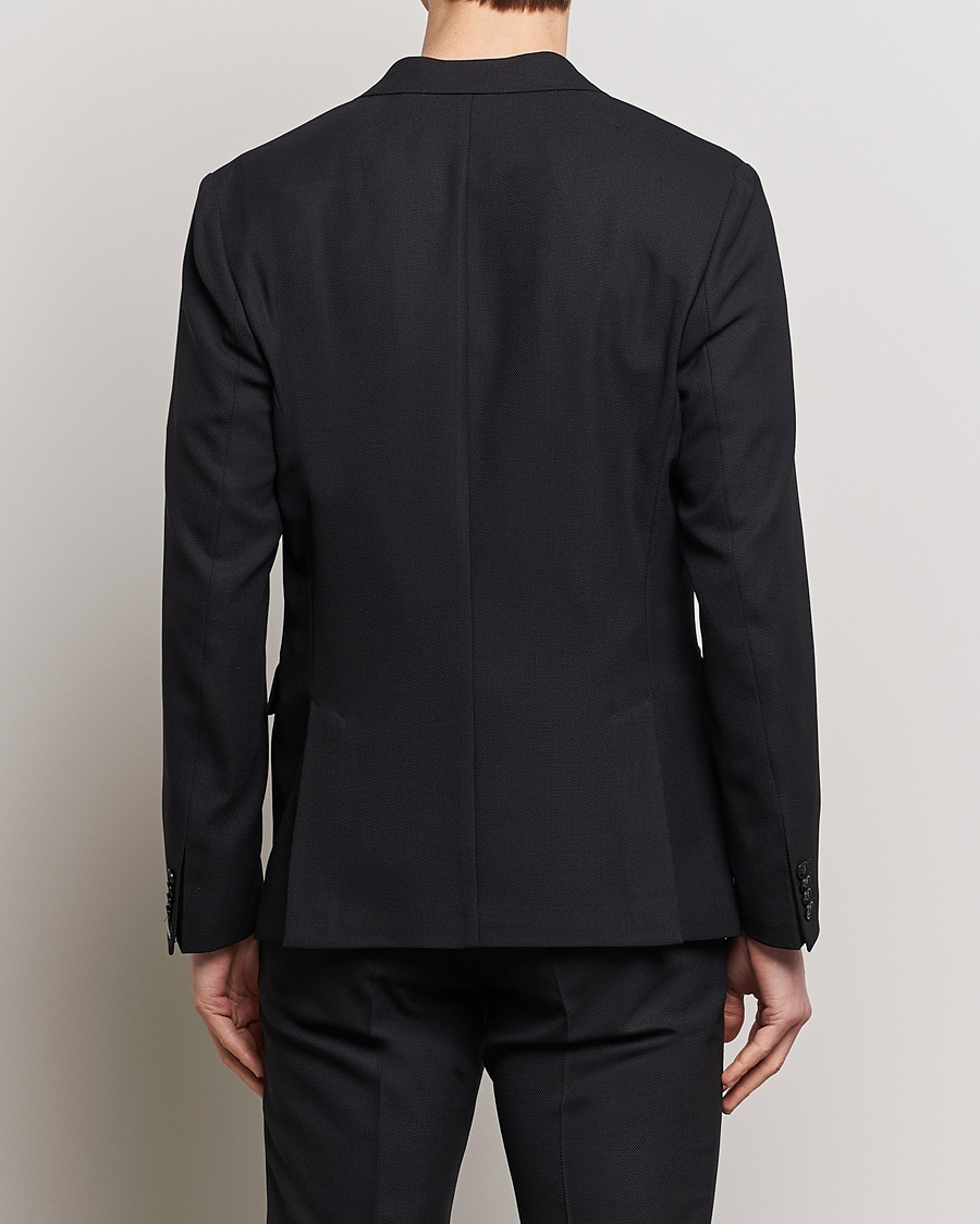 Herren | Sakkos | J.Lindeberg | Hopper Active Hopsack Blazer Black