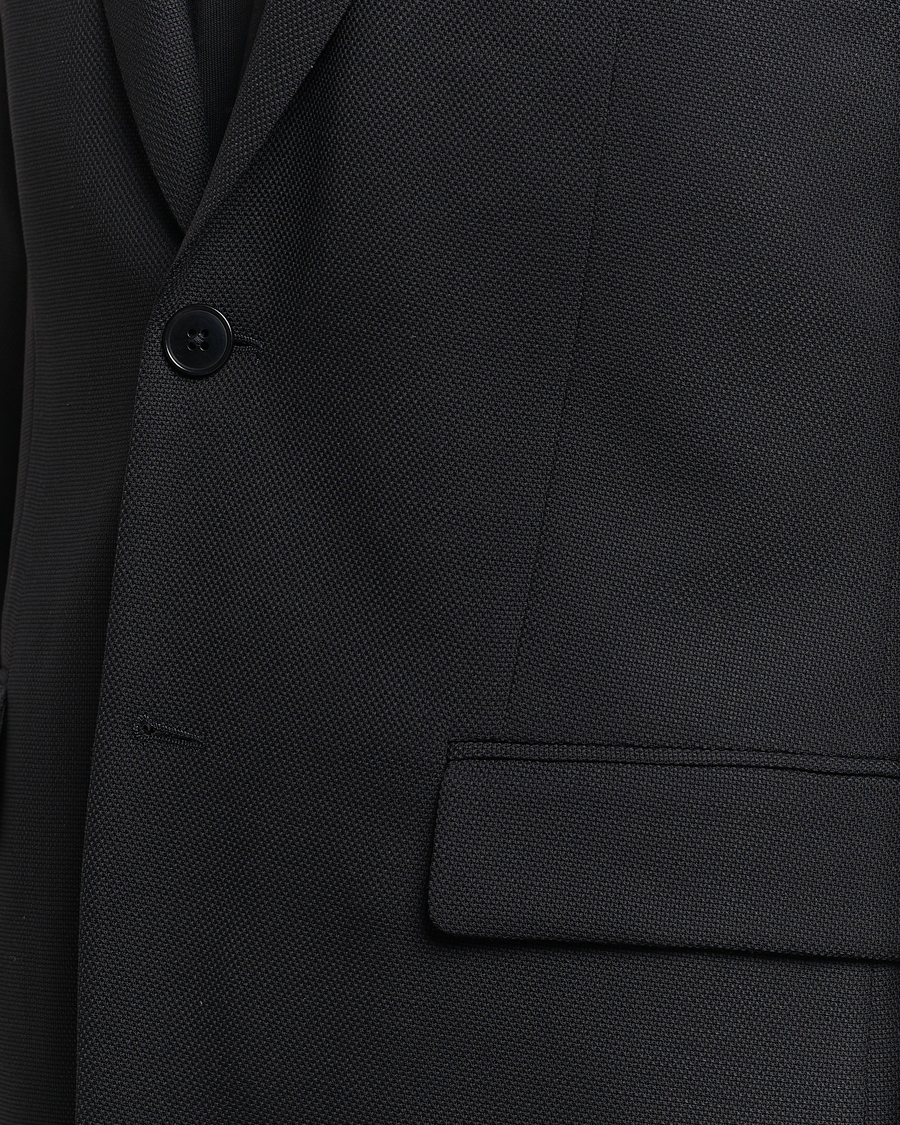 Herren | Sakkos | J.Lindeberg | Hopper Active Hopsack Blazer Black