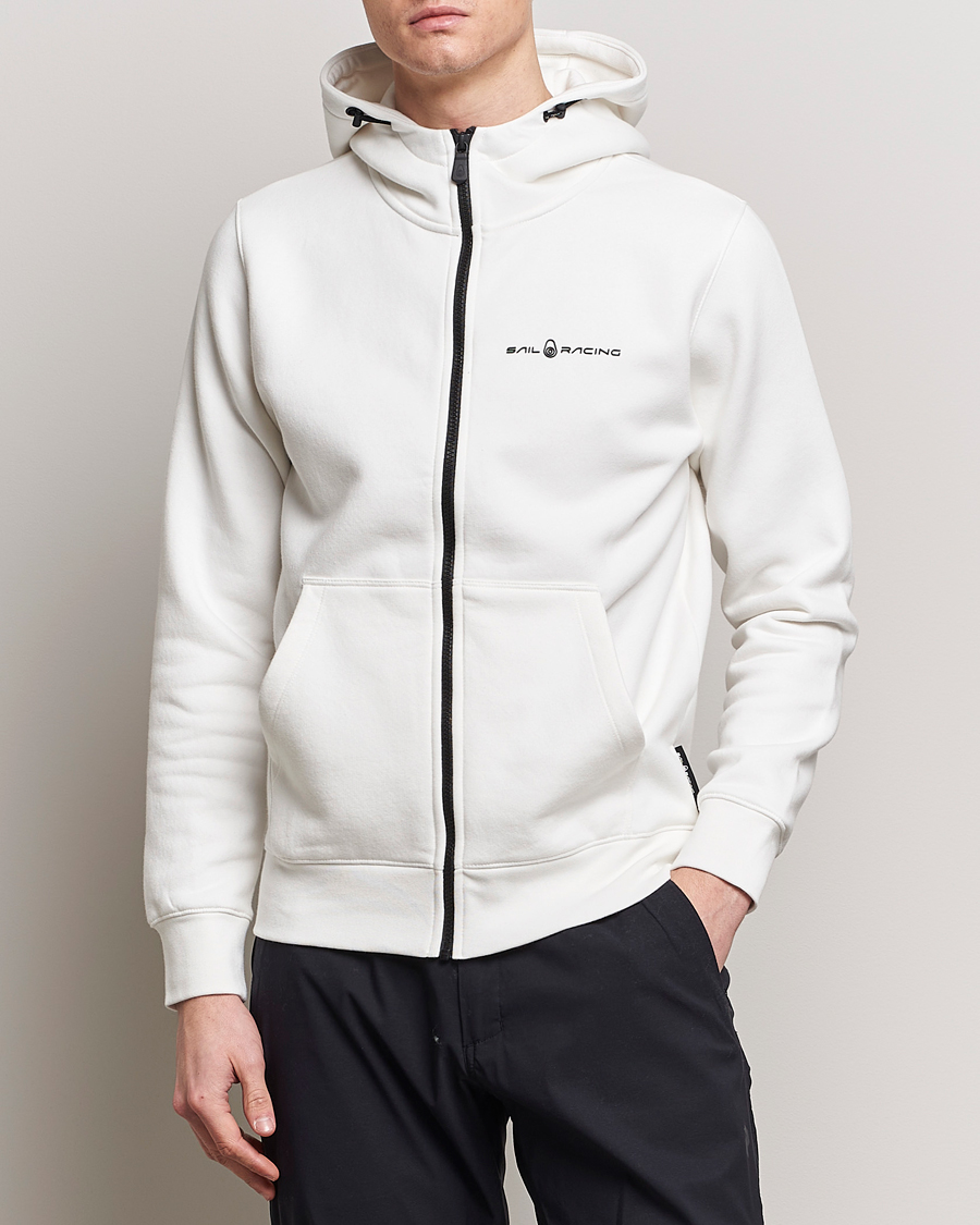 Herren | Pullover | Sail Racing | Bowman Full Zip Hoodie Storm White
