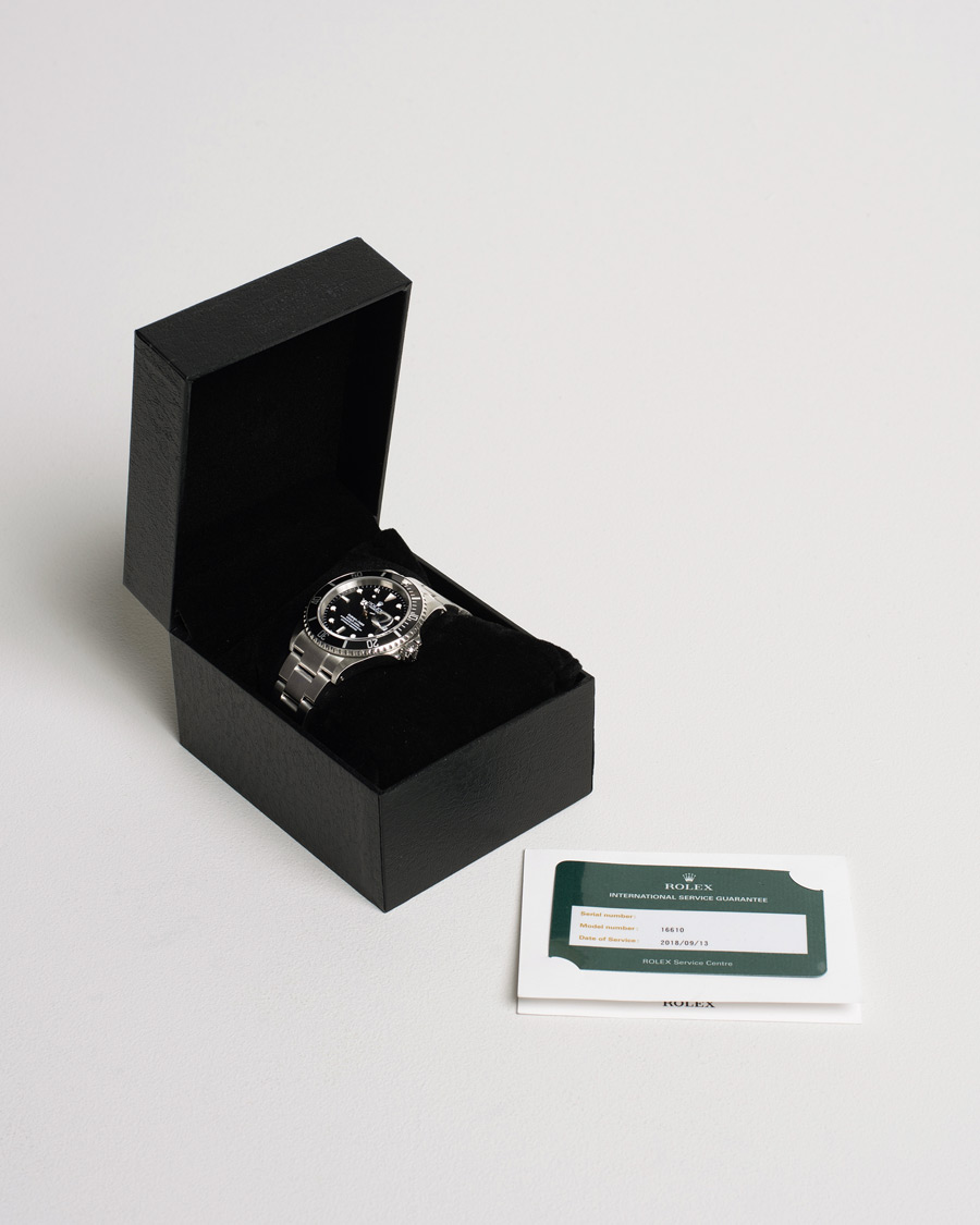 Herren | Rolex Pre-Owned Submariner 16610 Oyster Perpetual Silver | Rolex Pre-Owned | Submariner 16610 Oyster Perpetual Silver