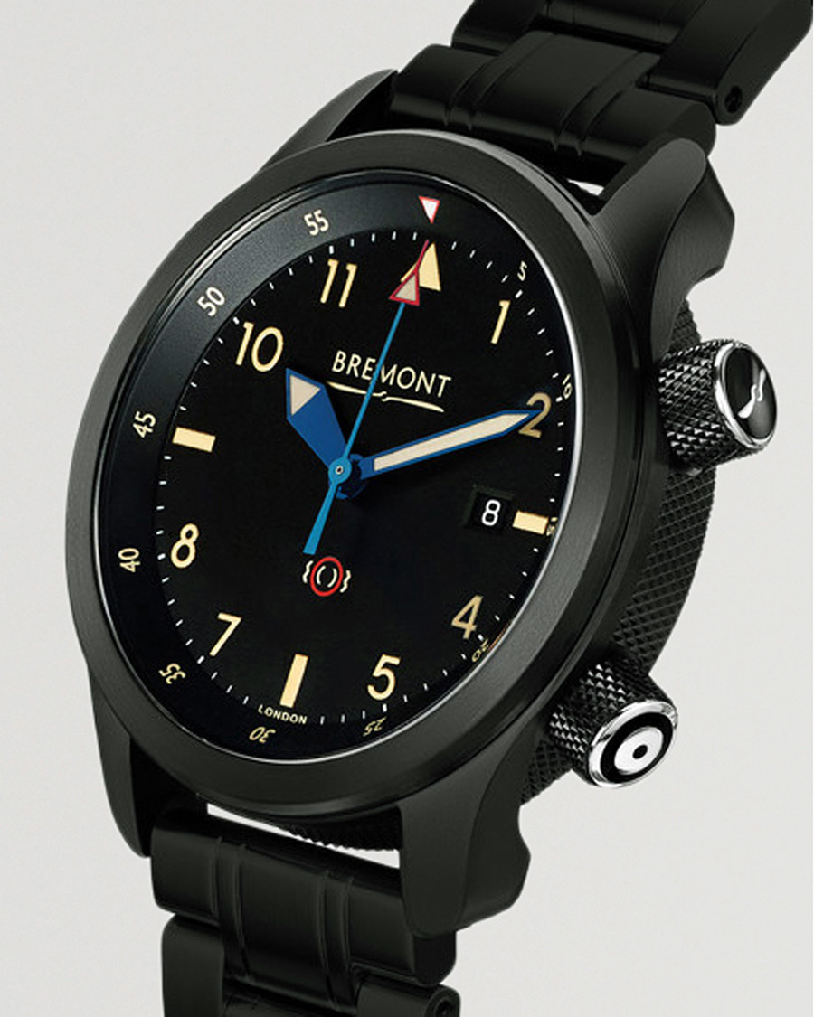 Herren | Bremont Pre-Owned U-2/51-JET 43mm Black Dial Black | Bremont Pre-Owned | U-2/51-JET 43mm Black Dial Black