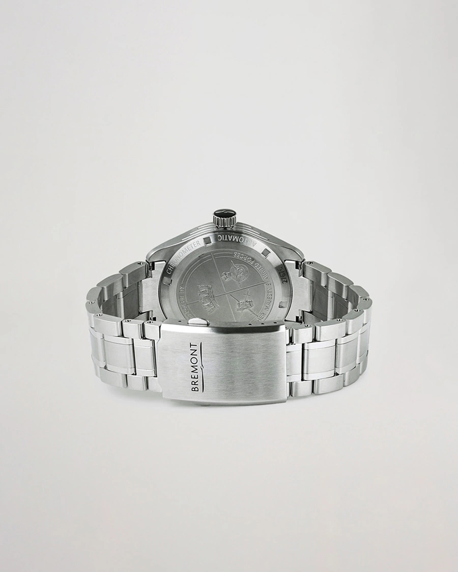 Gebraucht | Pre-Owned & Vintage Watches | Bremont Pre-Owned | Broadsword 40mm Steel Bracelet Black Dial Silver