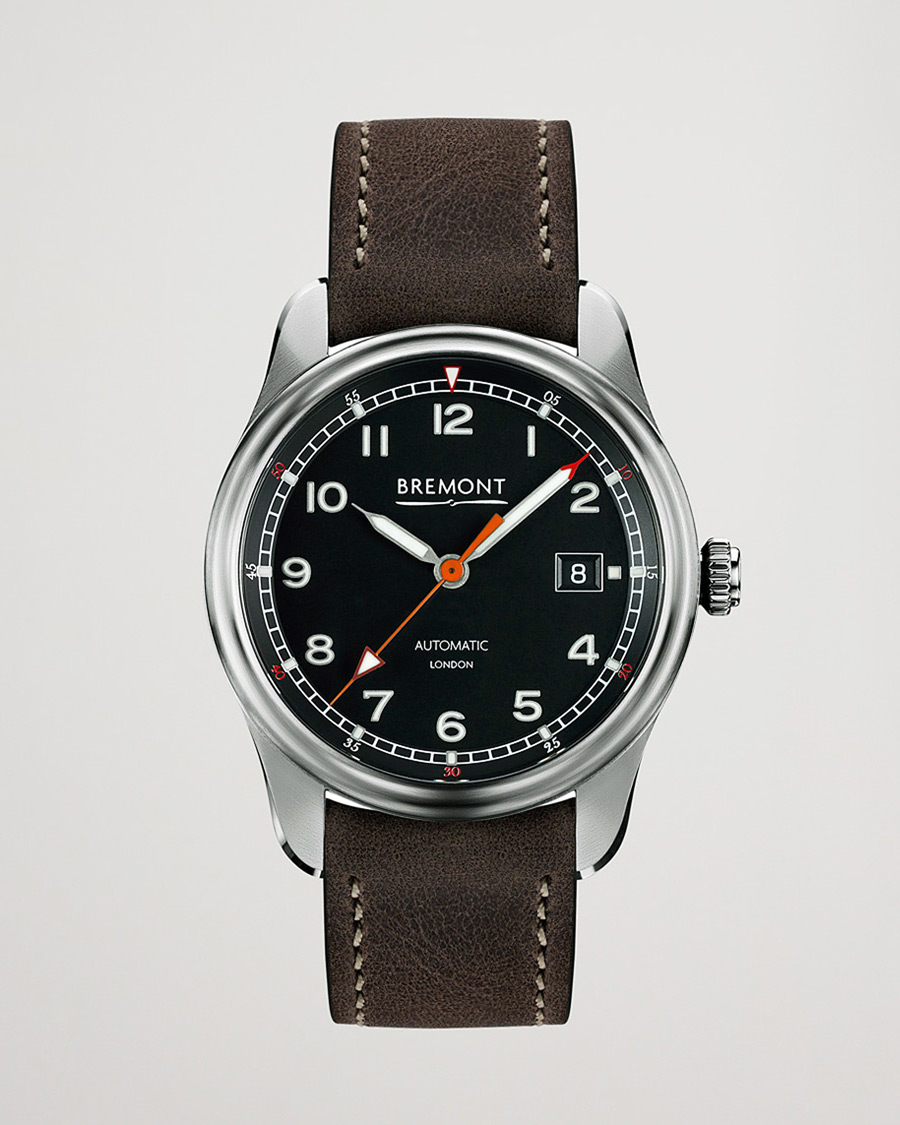 Herren | Bremont Pre-Owned Airco Mach 1 40mm Black Dial Silver | Bremont Pre-Owned | Airco Mach 1 40mm Black Dial Silver