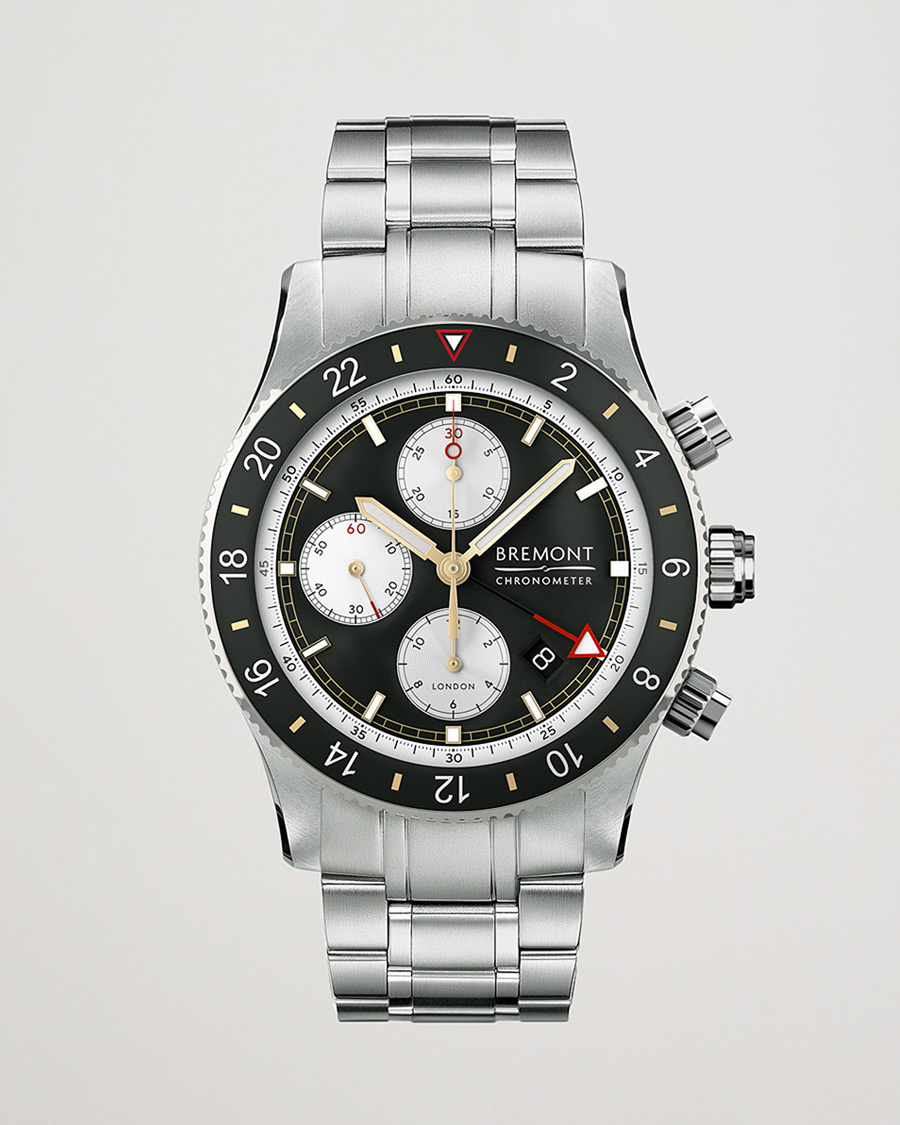 Herren | Bremont Pre-Owned Supermarine Chronograph 43mm Black Dial Silver | Bremont Pre-Owned | Supermarine Chronograph 43mm Black Dial Silver