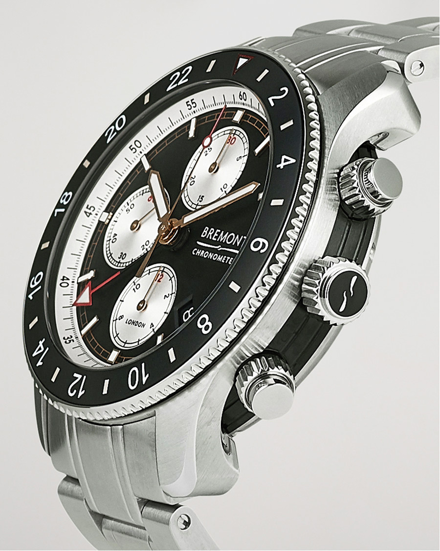 Herren | Bremont Pre-Owned Supermarine Chronograph 43mm Black Dial Silver | Bremont Pre-Owned | Supermarine Chronograph 43mm Black Dial Silver