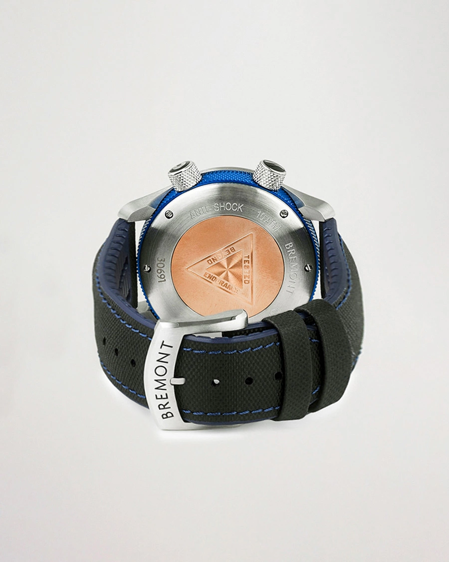 Herren | Bremont Pre-Owned MBII Pilot Watch 43mm Blue Dial Silver | Bremont Pre-Owned | MBII Pilot Watch 43mm Blue Dial Silver