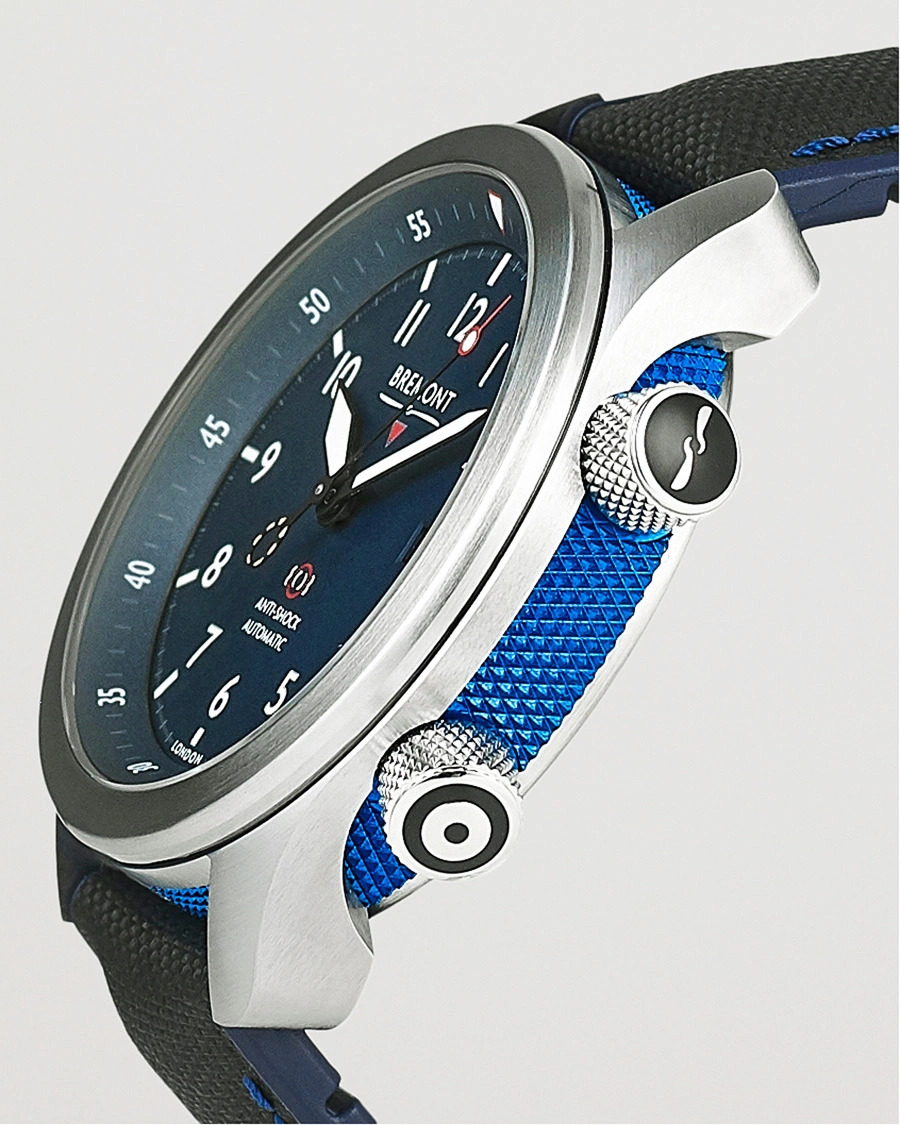 Herren | Bremont Pre-Owned MBII Pilot Watch 43mm Blue Dial Silver | Bremont Pre-Owned | MBII Pilot Watch 43mm Blue Dial Silver