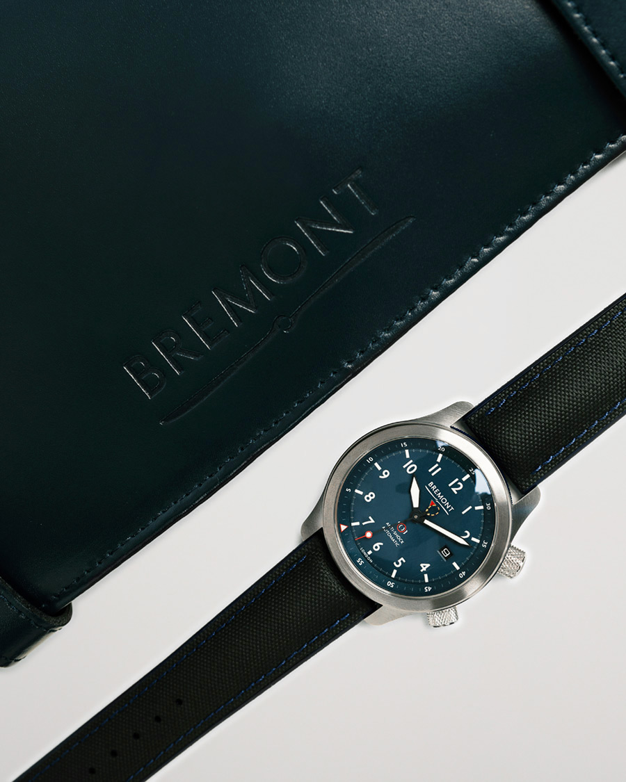 Herren | Bremont Pre-Owned MBII Pilot Watch 43mm Blue Dial Silver | Bremont Pre-Owned | MBII Pilot Watch 43mm Blue Dial Silver
