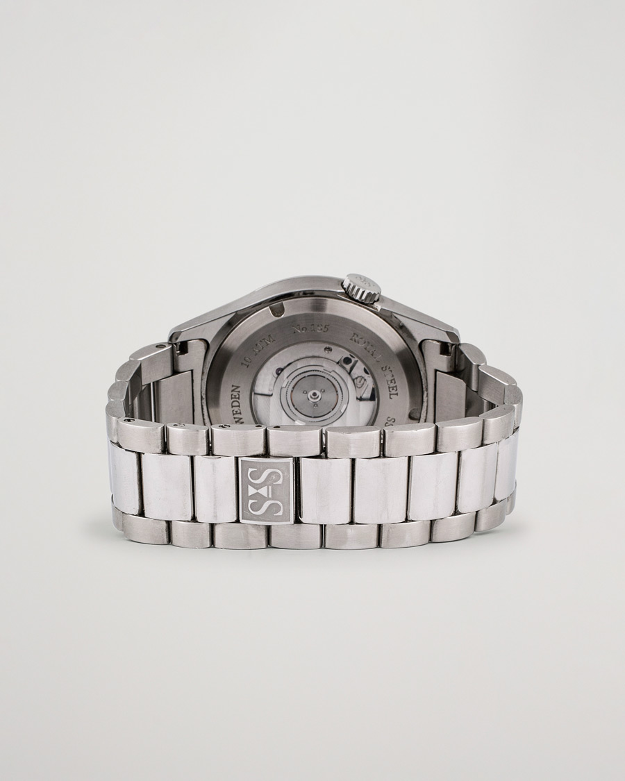 Gebraucht | Pre-Owned & Vintage Watches | Sjöö Sandström Pre-Owned | Royal Steel Classic 36mm 1636-1 Silver