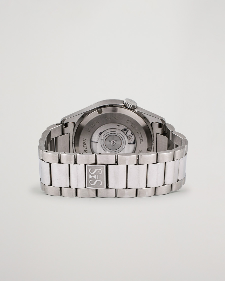 Used |  | Sjöö Sandström Pre-Owned | Royal Steel Classic 36mm 1636-1 Silver