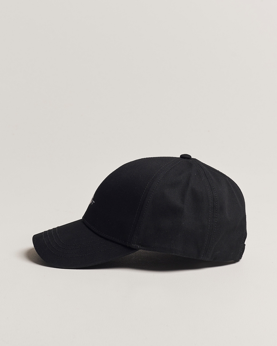 Herren | Preppy Authentic | GANT | High Cotton Twill Cap Black