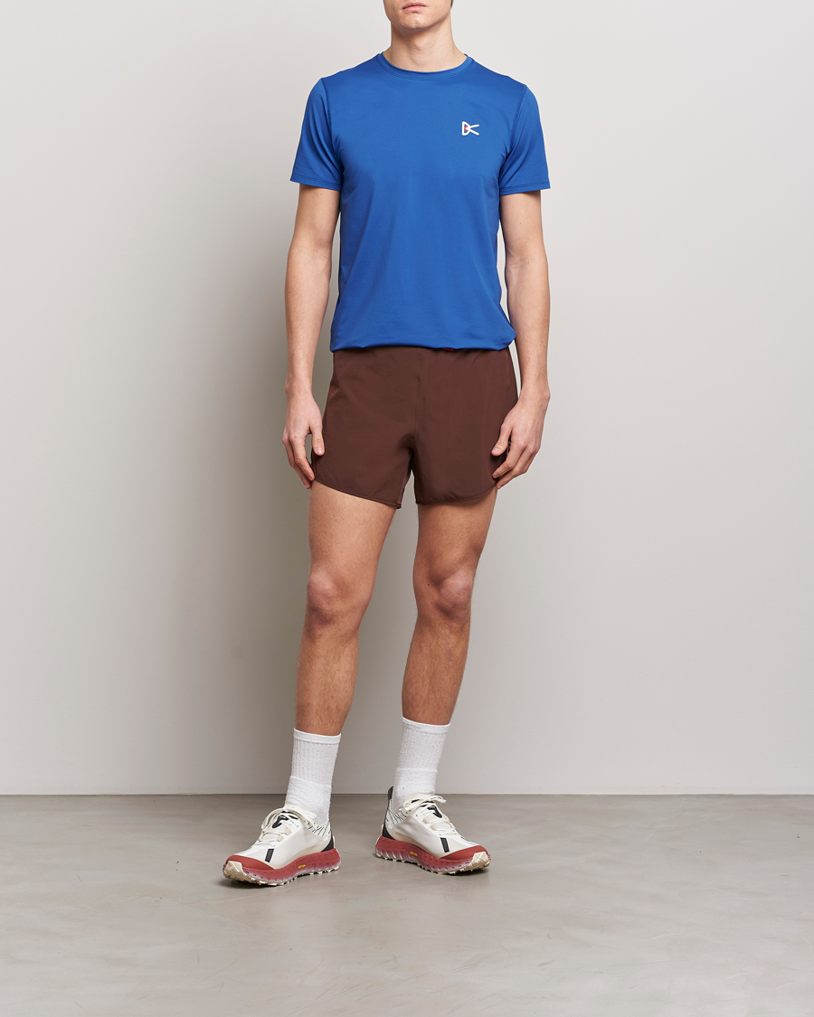 Herren | Shorts | District Vision | 5 Inch Training Shorts Cacao