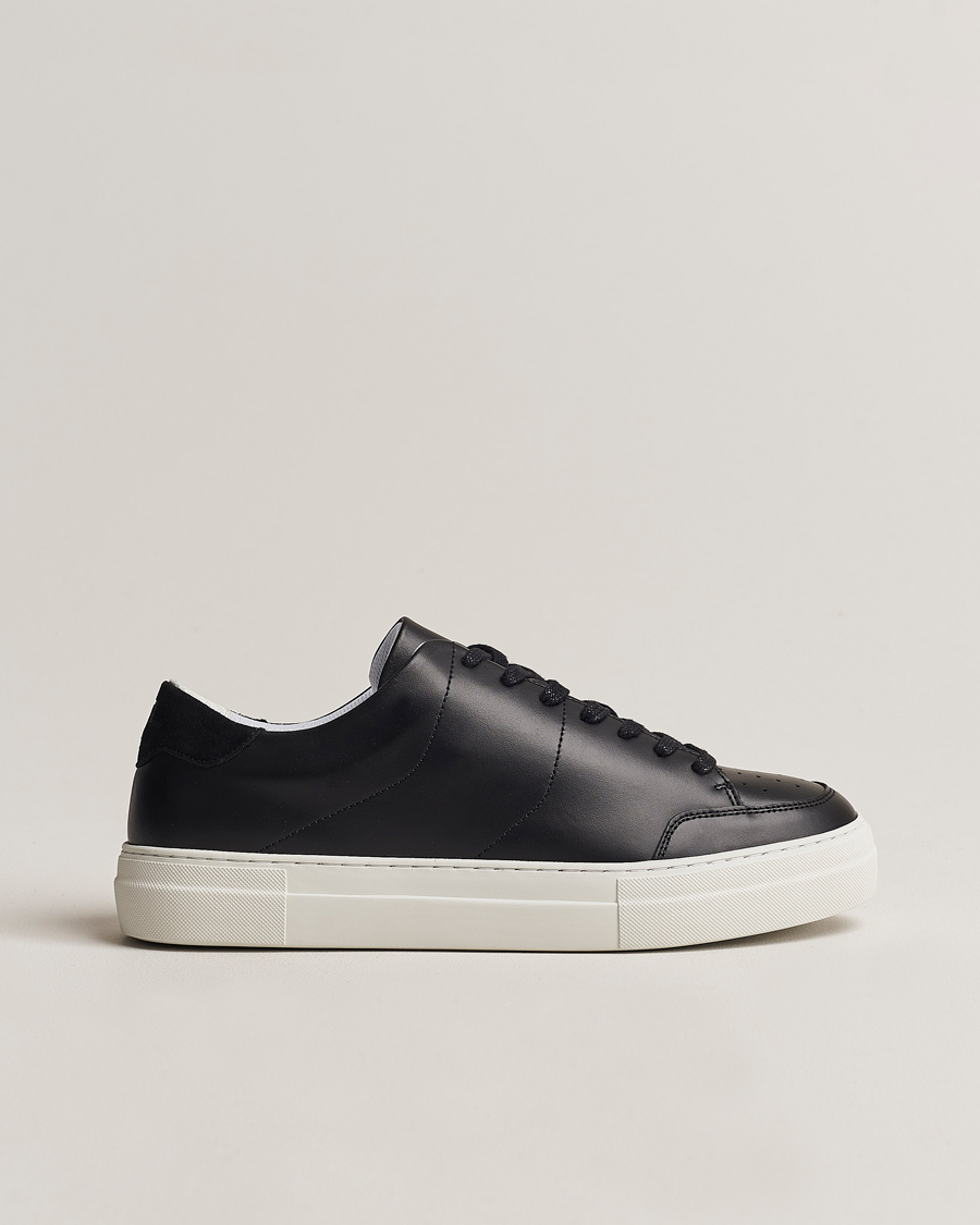 Herren | Sneaker | J.Lindeberg | Art Signature Leather Sneaker Black