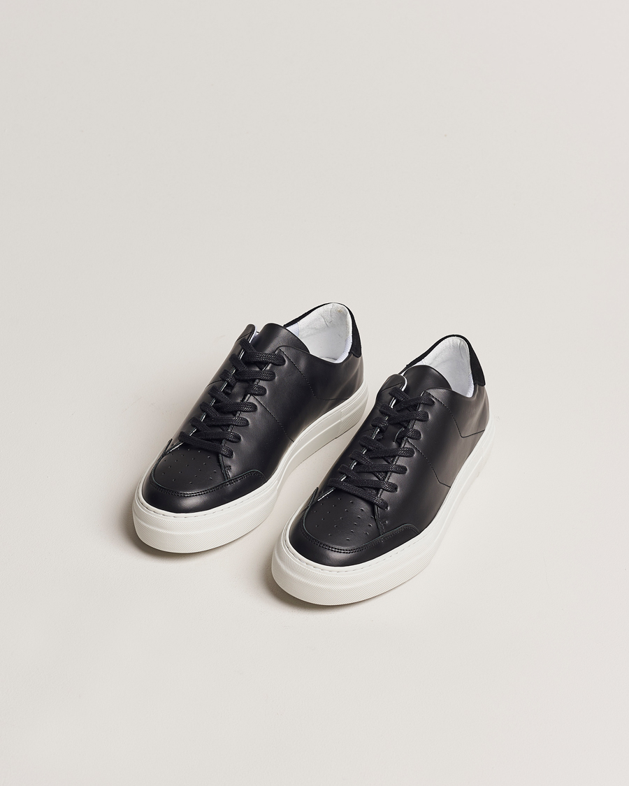 Herren | Sneaker | J.Lindeberg | Art Signature Leather Sneaker Black