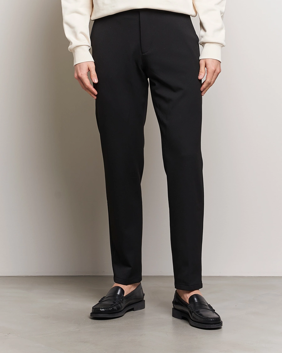 Men | Formal Trousers | LES DEUX | Como Reg Suit Pants Black