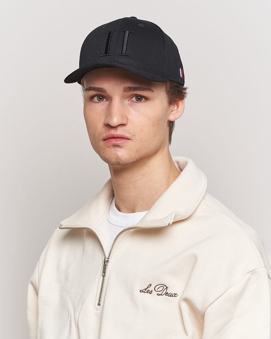 Herren |  | LES DEUX | Baseball Cap Suede II Black