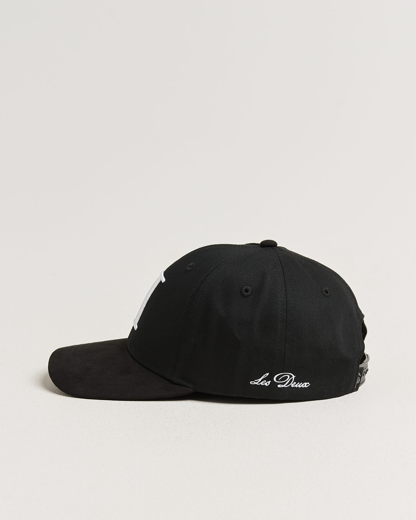 Herren | Hüte & Mützen | LES DEUX | Baseball Cap Suede II Black/White