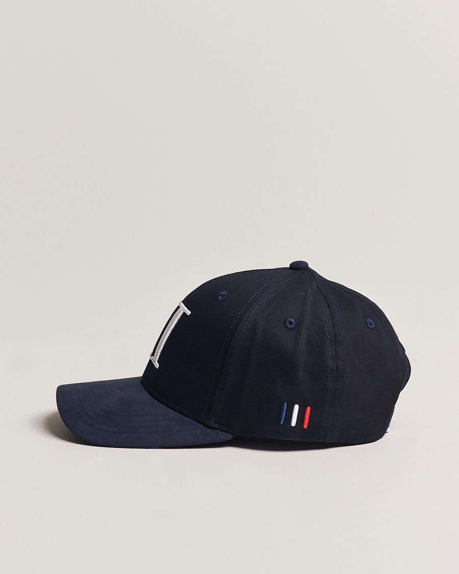 Herren | Hüte & Mützen | LES DEUX | Baseball Cap Suede II Dark Navy