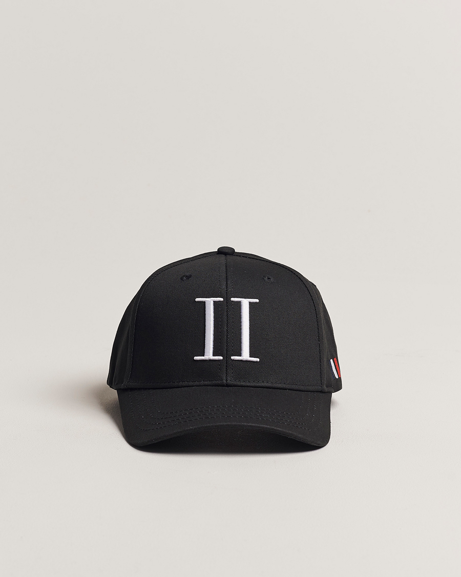 Herren | Hüte & Mützen | LES DEUX | Encore Organic Cotton Baseball Cap II Black/White