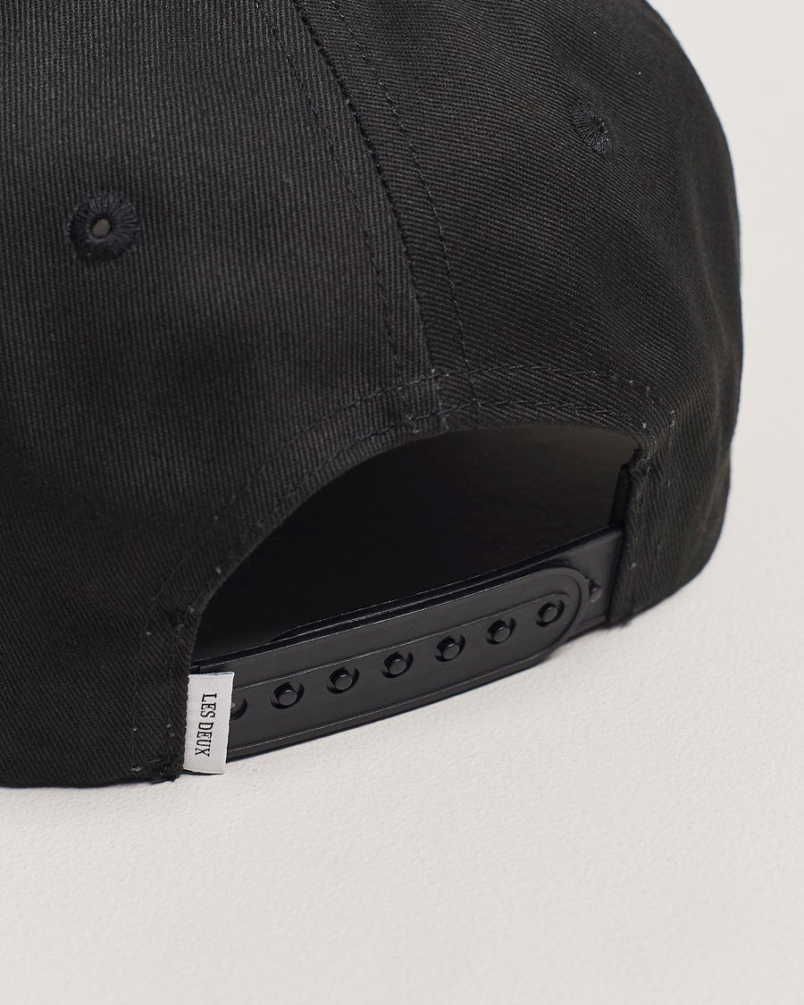 Herren | Hüte & Mützen | LES DEUX | Encore Organic Cotton Baseball Cap II Black/White