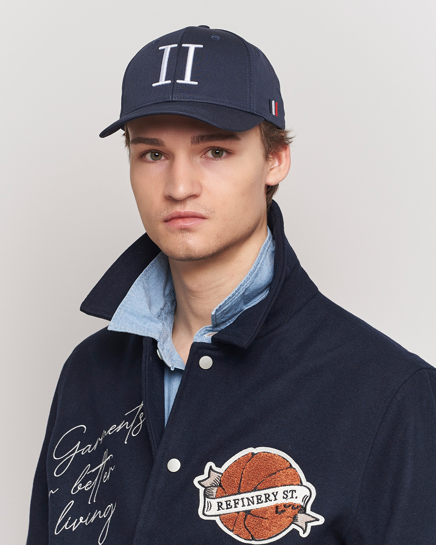 Herren | Hüte & Mützen | LES DEUX | Encore Organic Cotton Baseball Cap II Dark Navy