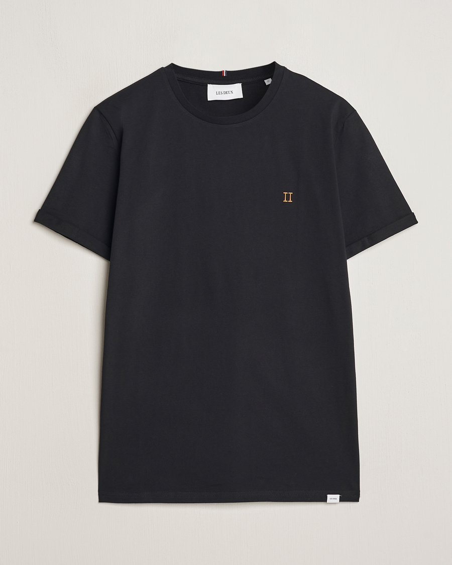 Herren | T-Shirts | LES DEUX | Nørregaard Cotton T-Shirt Black