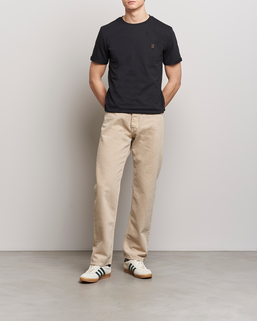 Herren | T-Shirts | LES DEUX | Nørregaard Cotton T-Shirt Black