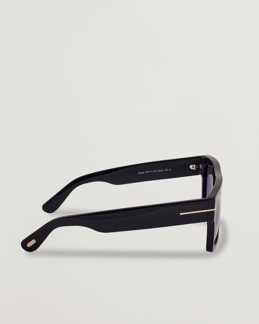 Herren | Sonnenbrillen | Tom Ford | Fausto FT0711 Sunglasses Black/Smoke