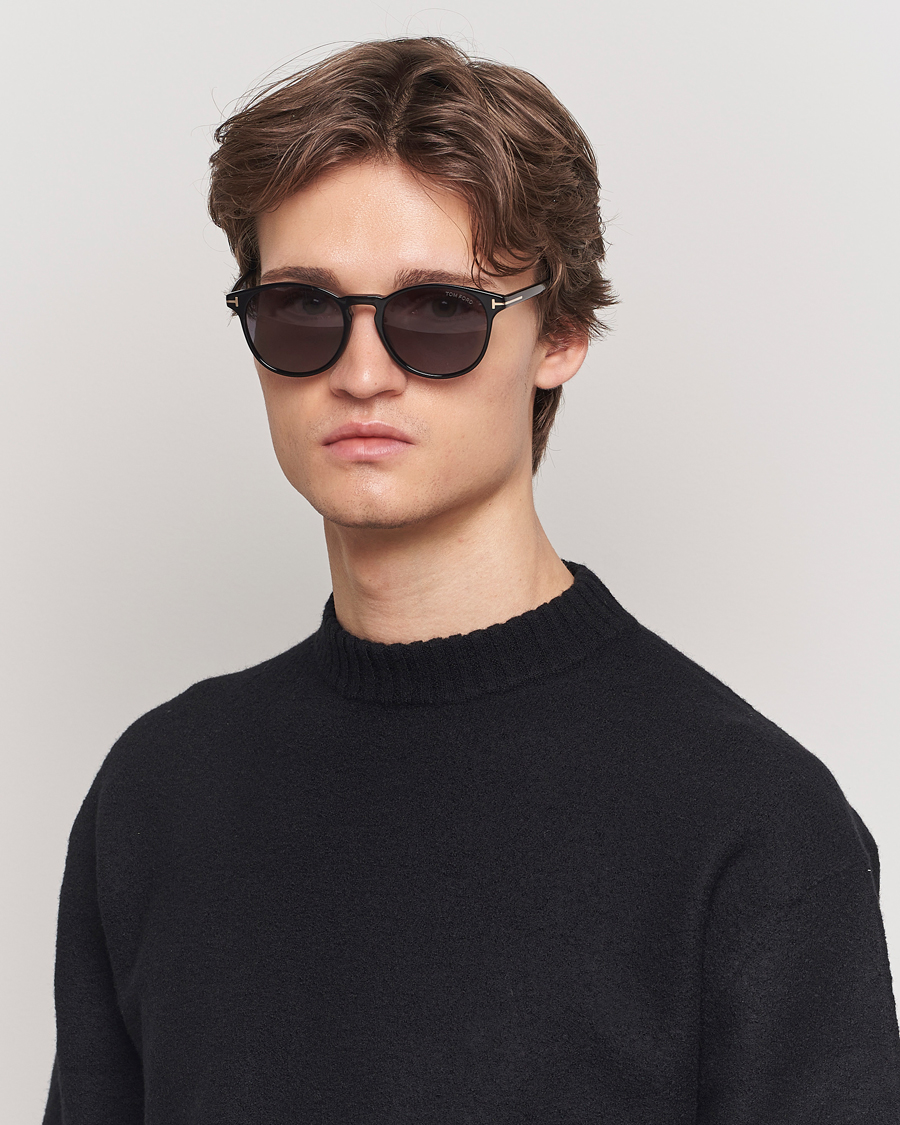 Herr | Accessoarer | Tom Ford | Lewis FT1097 Sunglasses Black/Smoke