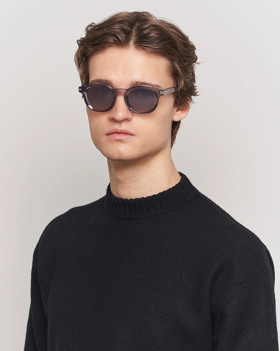 Herren | Italian Department | Zegna | EZ0229 Sunglasses Grey/Smoke