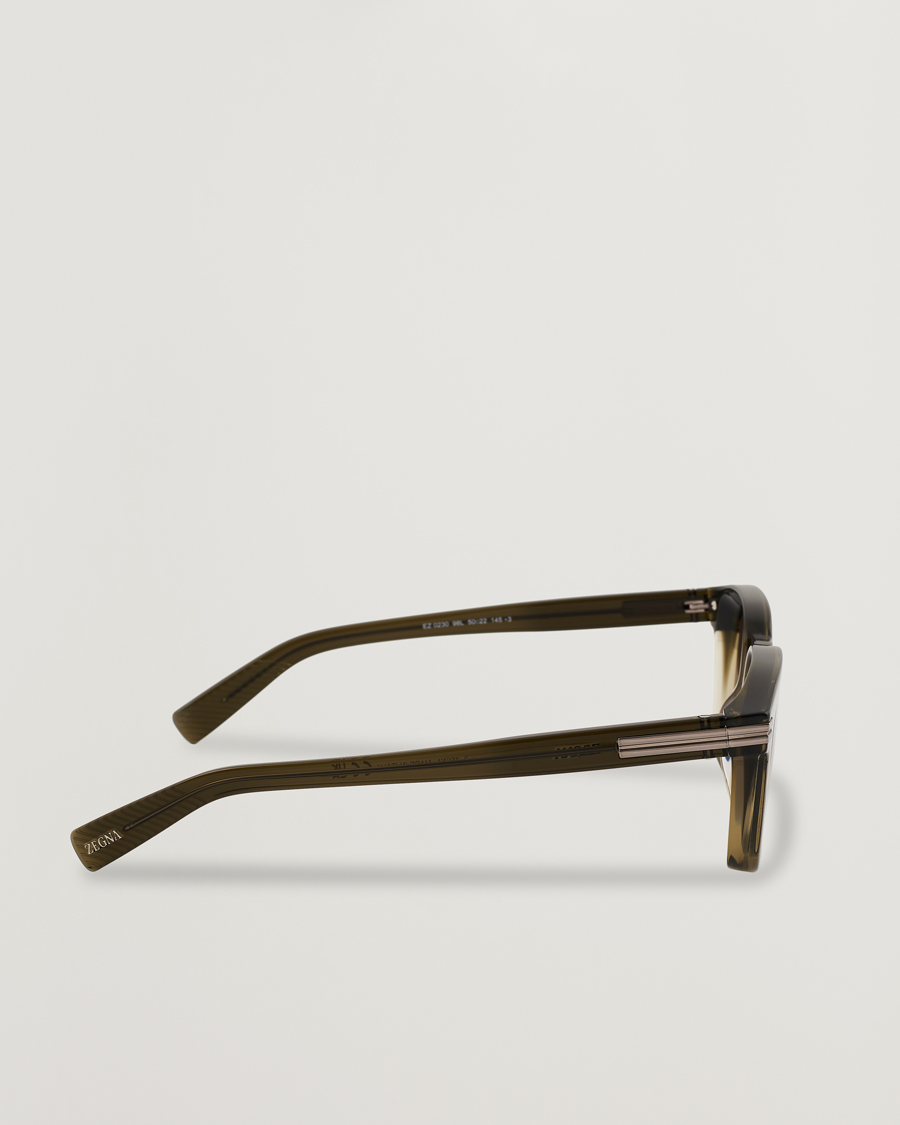 Herren | Sonnenbrillen | Zegna | EZ0230 Sunglasses Dark Green/Roviex