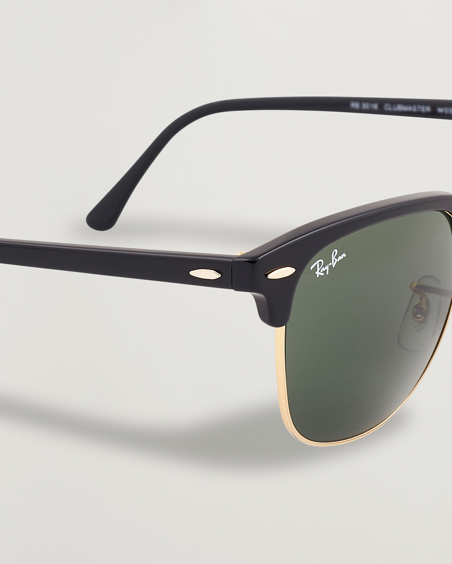 Herren | Sonnenbrillen | Ray-Ban | Clubmaster Sunglasses Ebony/Crystal Green