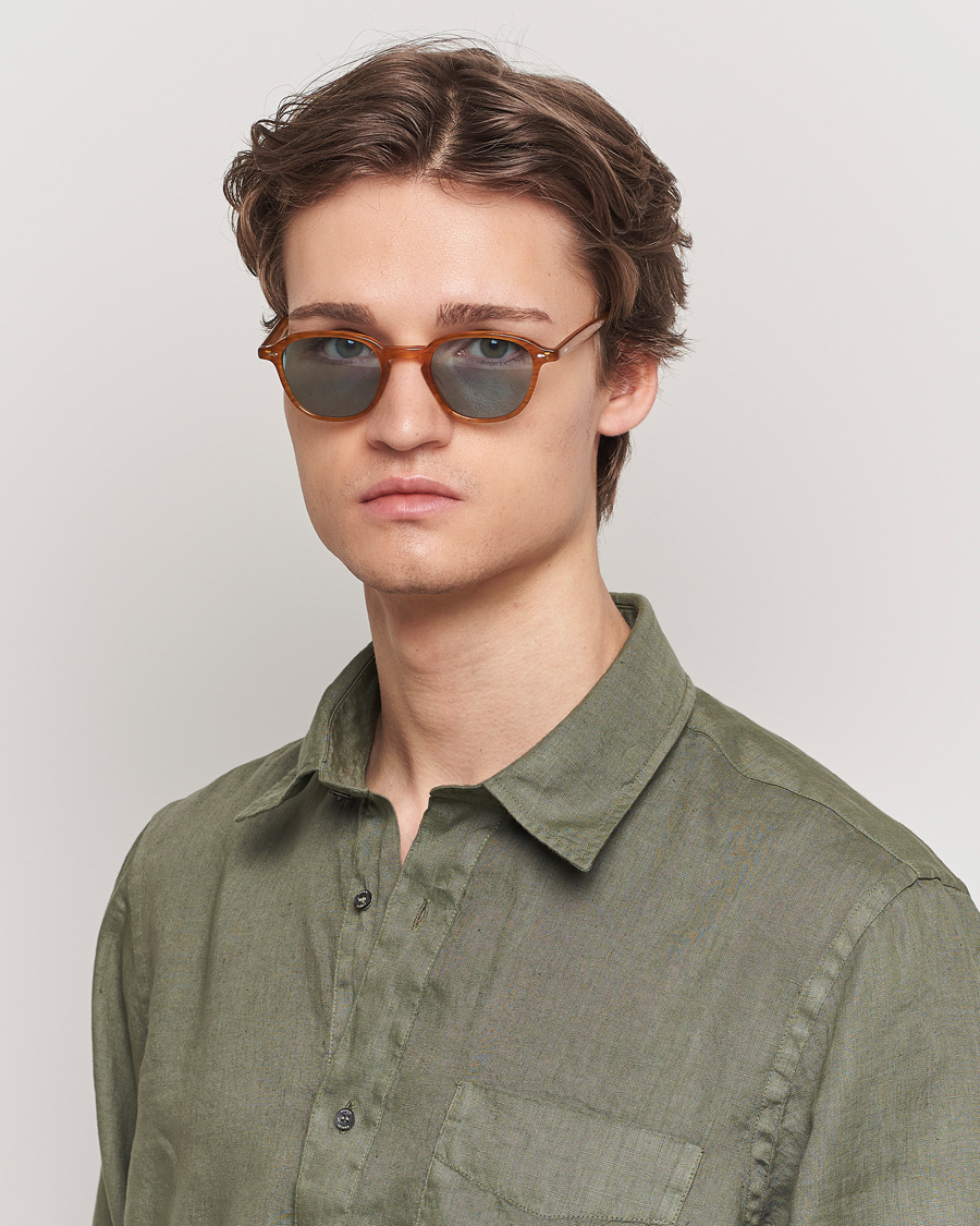 Herren |  | Garrett Leight | Gilbert 46 Sunglasses Light Brown