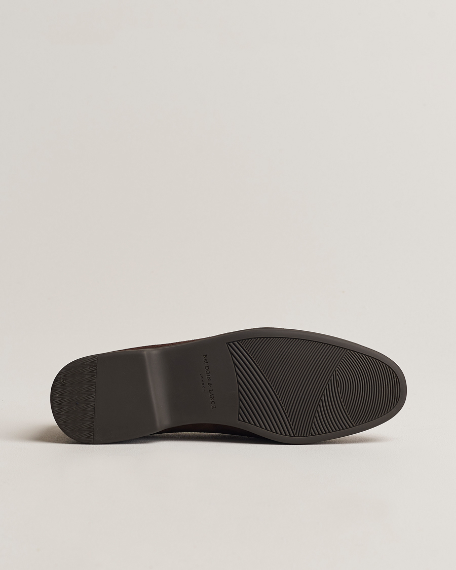 Herren | Loafer | Baudoin & Lange | Stride Loafers Dark Brown