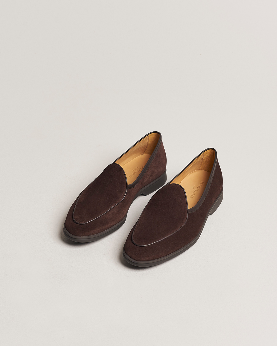 Herren | Loafer | Baudoin & Lange | Stride Loafers Dark Brown