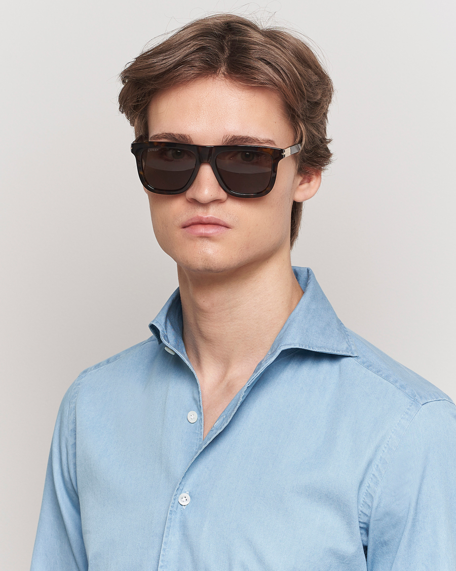 Herren | Gucci | Gucci | GG1502S Sunglasses Havana